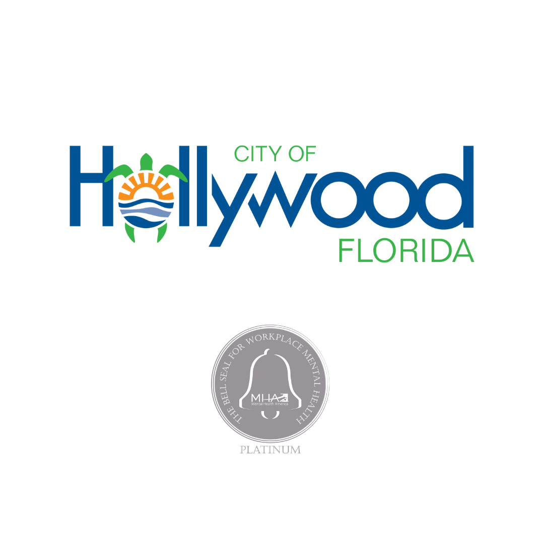 City of Hollywood Florida logo with platinum Bell Seal