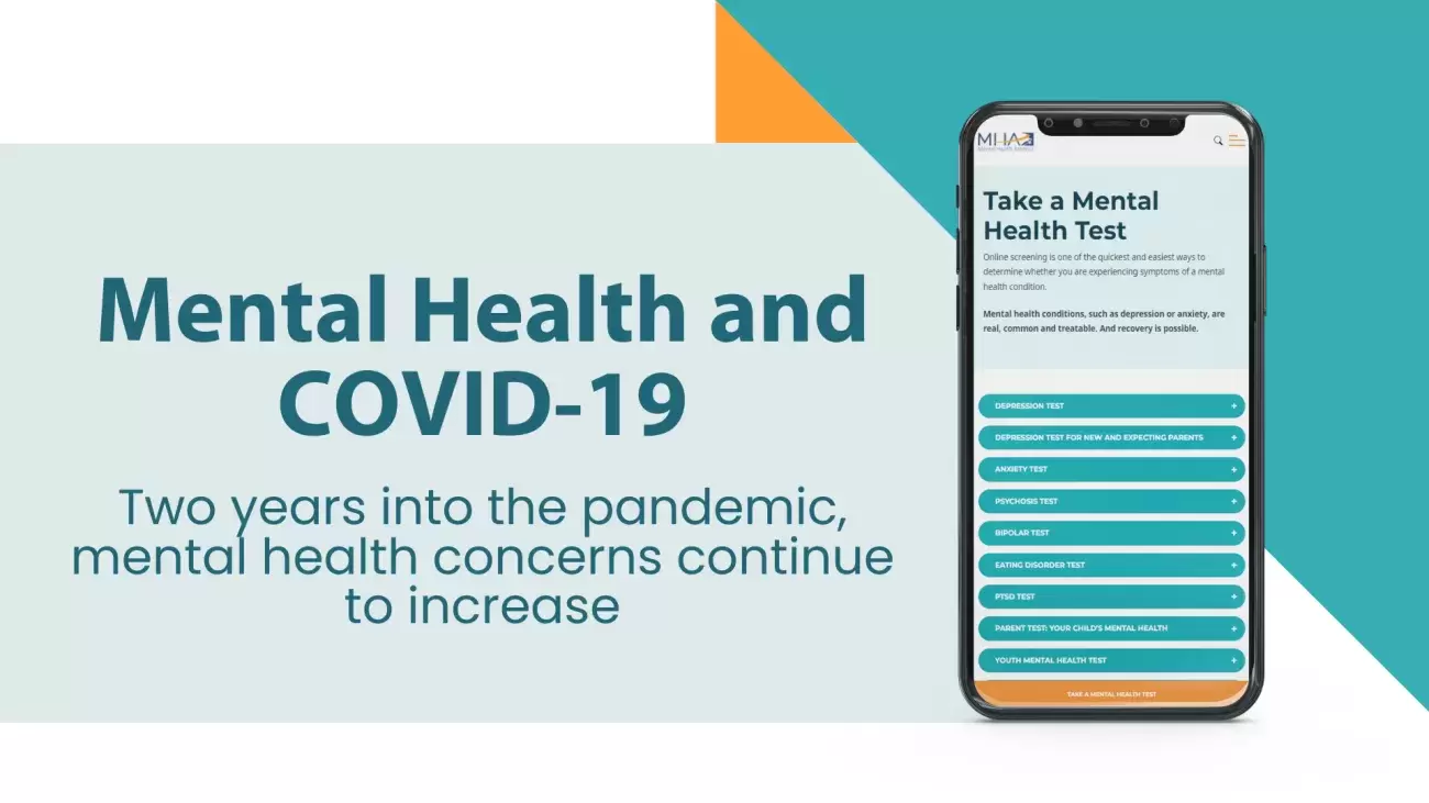 Mental Health and COVID-19 | Two years into the pandemic, mental health concerns continue to increase
